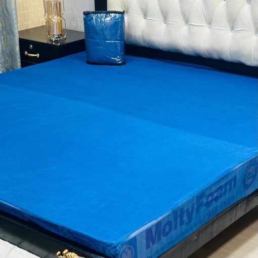  Premium King Size Bed Waterproof Mattress Cover SKU-MC403 Terry Cotton