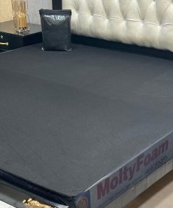  Elastic Fitted Waterproof Mattress Protector SKU-MC404 King Size Bed