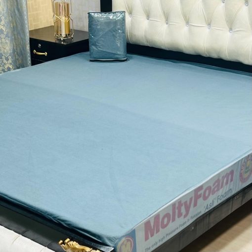   Premium King Size Bed Waterproof Mattress Cover SKU-MC401 made of soft terry cotton. Export quality, elastic fitted sheet style, and durable waterproof protection.  King Size Bed Waterproof Mattress Protector SKU-MC402 Elastic Fitted