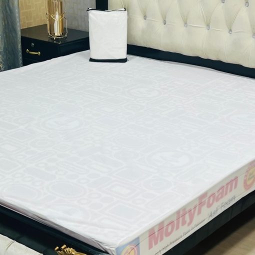  Durable King Size Bed Waterproof Mattress Protector SKU-MC406 Terry Cotton
