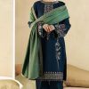 Aisling AS-579 – Premium Dhanak 3 Piece Winter Embroidered Suit