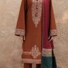 Jazmin JZ-571 Winter 3 Piece Dhanak Embroidered Suit with Wool Shawl
