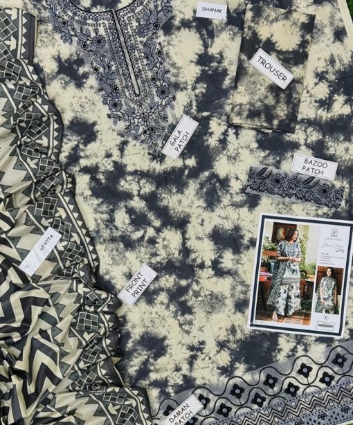 Sapphire SP-574 | Digital Printed Dhanak 3 Piece Unstitched Winter Suit