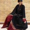 Aisling AS-604 3 Piece Dhanak Winter Suit with Wool Dupatta and Embroidered Sleeves