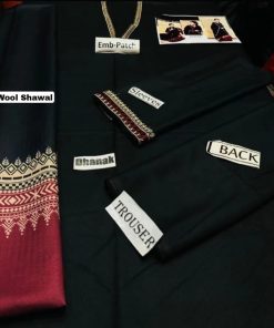 AISLING AS-604 | 3 PIECE DHANAK WINTER SUIT