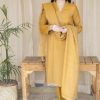 Aisling AS-588 Premium Dhanak 3 Piece Unstitched Winter Suit with Embroidered Shawl