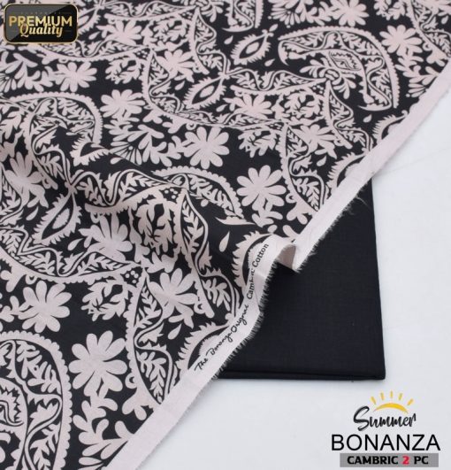 Women’s Elegant 2-Piece Cambric Cotton Suit Bonanza Satrangi