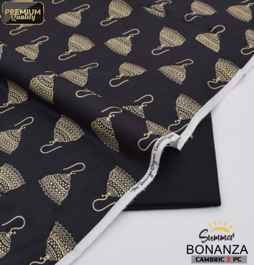Women’s Summer Collection 2-Piece Cambric Cotton Suit Bonanza Satrangi
