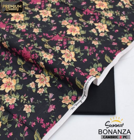 Women’s Fashion 2-Piece Cambric Cotton Suit Bonanza Satrangi