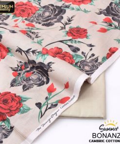 Bonanza Satrangi 2-Piece Ladies Cambric Cotton Suit