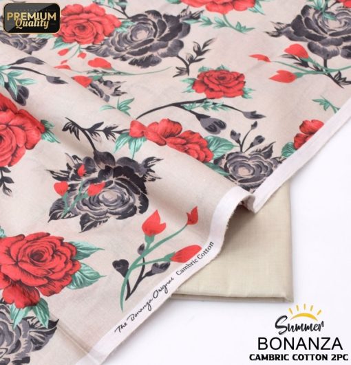 Bonanza Satrangi 2-Piece Ladies Cambric Cotton Suit