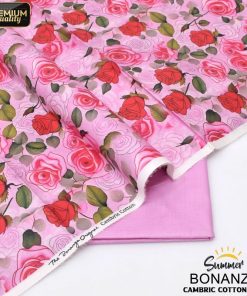 Bonanza Satrangi 2-Piece Cambric Cotton Ladies Suit