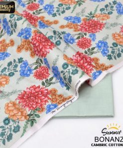 Bonanza Satrangi 2-Piece Cambric Cotton Ladies Suit