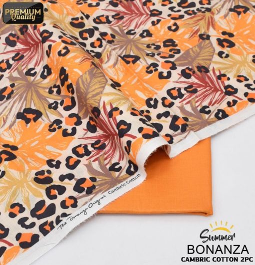 Women’s Fashion 2-Piece Cambric Cotton Suit Bonanza Satrangi