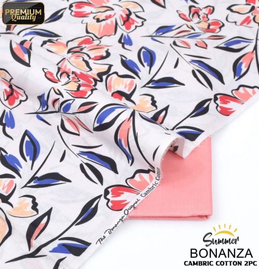 Women’s Modern Style 2-Piece Cambric Cotton Suit Bonanza Satrangi