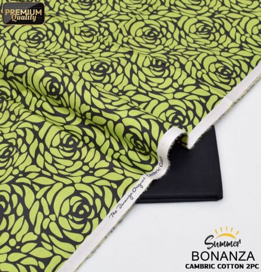 Stylish Women’s Cambric Cotton 2-Piece Suit by Bonanza Satrangi