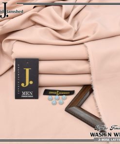J. Wash N Wear Elegant Unstitched Fabric for Men