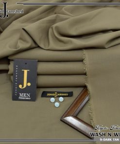 J. Wash N Wear Fabric with Buttons and Packaging