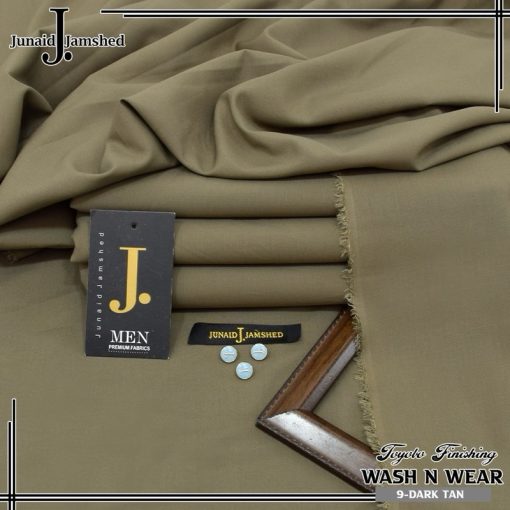 J. Wash N Wear Fabric with Buttons and Packaging