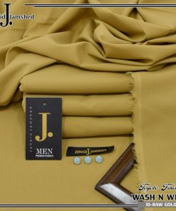 J. Wash N Wear Unstitched Suit with Accessories