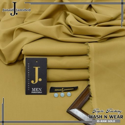 J. Wash N Wear Unstitched Suit with Accessories