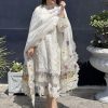 Elaf EF-611 Crystal-22 Luxury Lawn Suit with Heavy Embroidery and Organza Dupatta