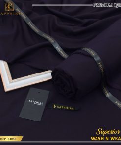 Sapphire Wash N Wear Durable and Easy to Stitch Fabric