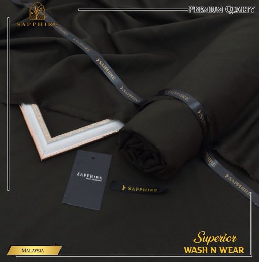 Sapphire Wash N Wear Premium Fabric with Smooth Texture