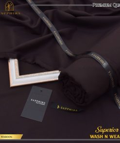 Sapphire Wash N Wear Luxury Fabric for Shalwar Kameez