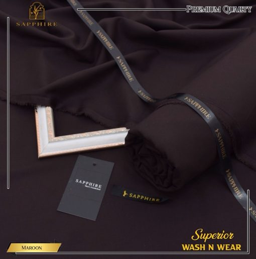 Sapphire Wash N Wear Luxury Fabric for Shalwar Kameez