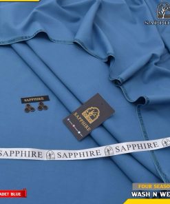 High quality Sapphire Wash and Wear Unstitched Suit with easy stitching