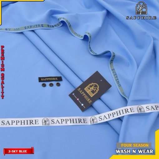 Sapphire Men Unstitched Suit for casual and formal wear in Pakistan