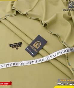 Sapphire Men’s Unstitched All Seasonal Wash and Wear Suit Pakistan