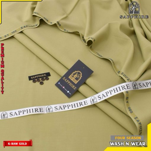 Sapphire Men’s Unstitched All Seasonal Wash and Wear Suit Pakistan