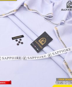 Stylish Sapphire Men’s Wash and Wear Unstitched Suit for shalwar kameez
