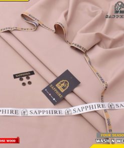 Comfortable Sapphire Wash and Wear Fabric for Men’s Shalwar Kameez