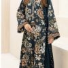 Stylish Khaddar 3 Piece Unstitched Digital Print Dress  
