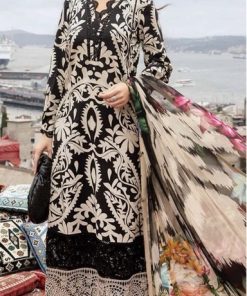 Elegant Khaddar 3 Piece Winter Digital Printed Dress  