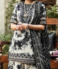 Khaddar 3 Piece Digital Printed Winter Wear Suit  