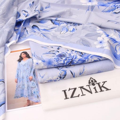 Cozy Khaddar 3 Piece Digital Printed Fabric Suit  