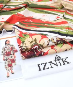 Stylish Khaddar 3 Piece Winter Digital Print Dress  