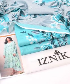 Elegant Khaddar 3 Piece Unstitched Outfit for Winter  
