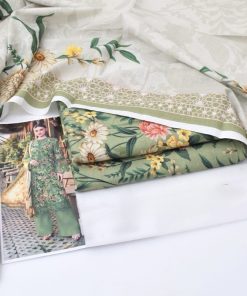 Premium Khaddar 3 Piece Digital Printed Outfit  