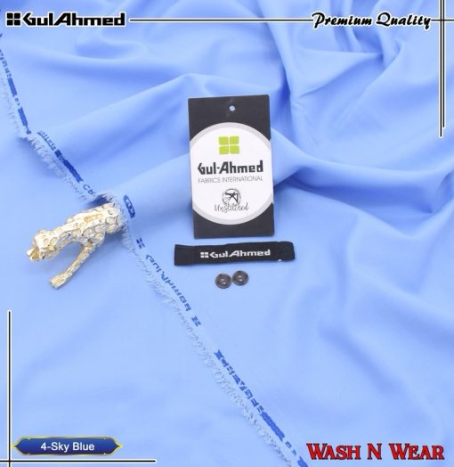 Breathable and Smooth Gul Ahmed Men Fabric for All Seasons