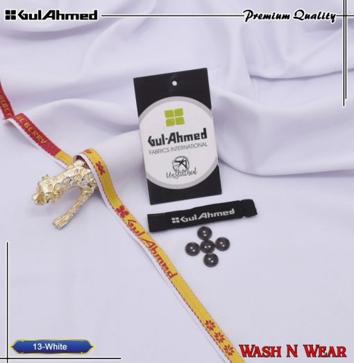 Durable and Premium Quality Gul Ahmed Unstitched Fabric