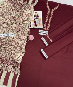 AISLING AS-622 | 3 PIECE WINTER DHANAK EMBROIDERED SUIT