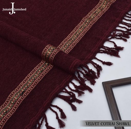 Royal Velvet Shawl with Authentic J. Packaging