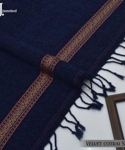 Elegant Velvet Shawl for Winter Season
