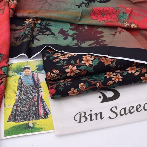 Premium 3-piece ladies khaddar suit with digital printed shirt and matching dupatta  