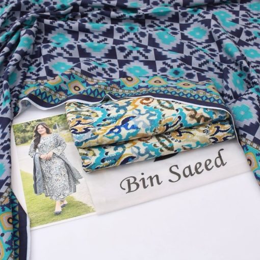Ladies winter luxe khaddar suit with premium fabric and digital print shirt  